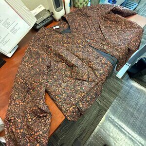 Croft & Barrow Women’s Plus | Size 3X | Quilted Floral Blazer